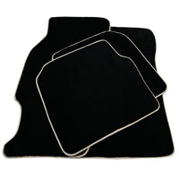 Black Floor Mats For Honda Accord (1990-1993) - AutoWin