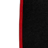 Black Floor Mats For Honda Accord (1990-1993) - AutoWin