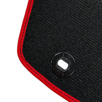 Black Floor Mats For Honda Accord (1990-1993) - AutoWin