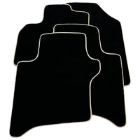 Black Floor Mats For Honda City (2009-2013) - AutoWin