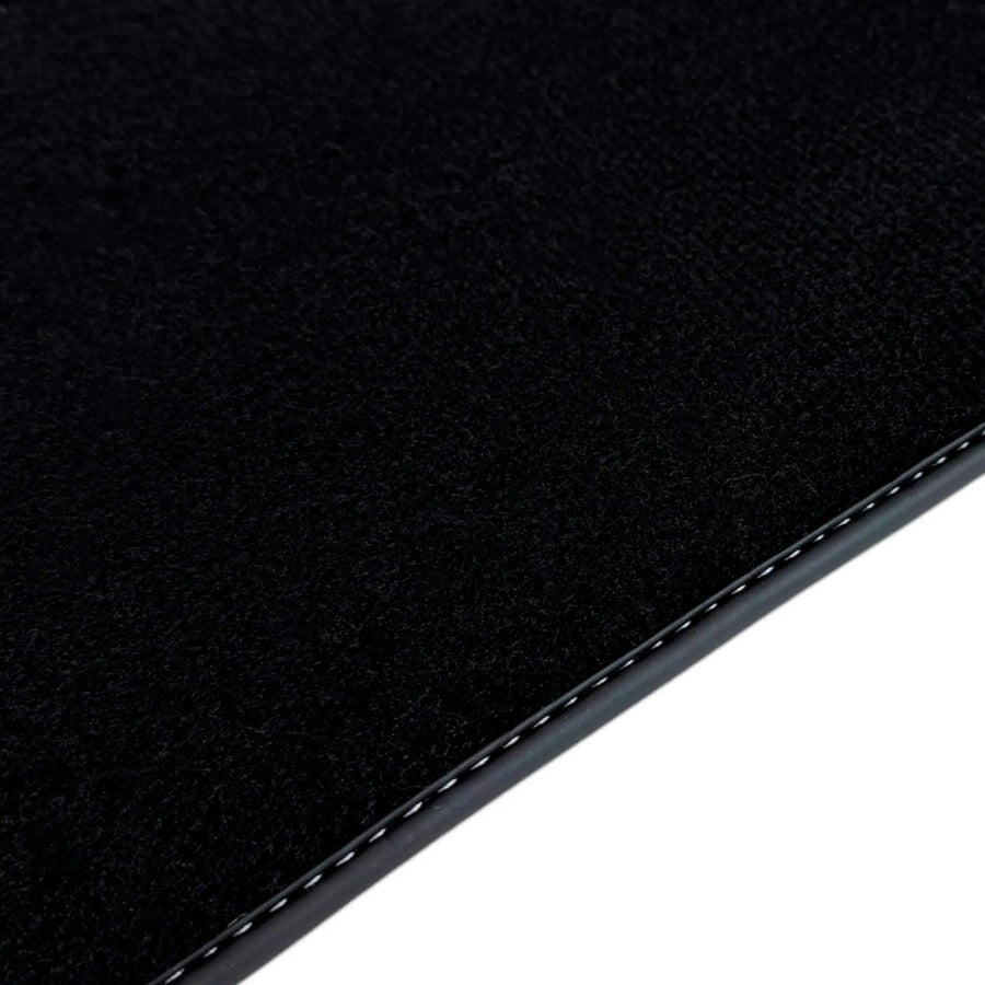 Black Floor Mats for BMW Gran Tourer F46 (2015-2022) 5 Seats with Gray Leather
