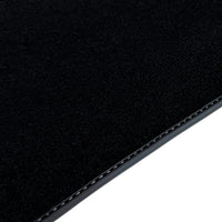 Black Floor Mats for BMW Gran Tourer F46 (2015-2022) 7 Seats with Gray Leather