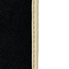 Black Floor Mats for Ferrari F12 Berlinetta (2012-2022) with Leather - AutoWin