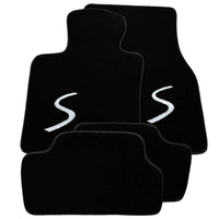 Black Floor Mats for Mini Cabrio R52 Convertible (2004-2009) - AutoWin