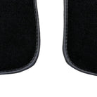 Black Floor Mats for Mini Cabrio R56 Convertible (2009-2016) with Gray Trim - AutoWin