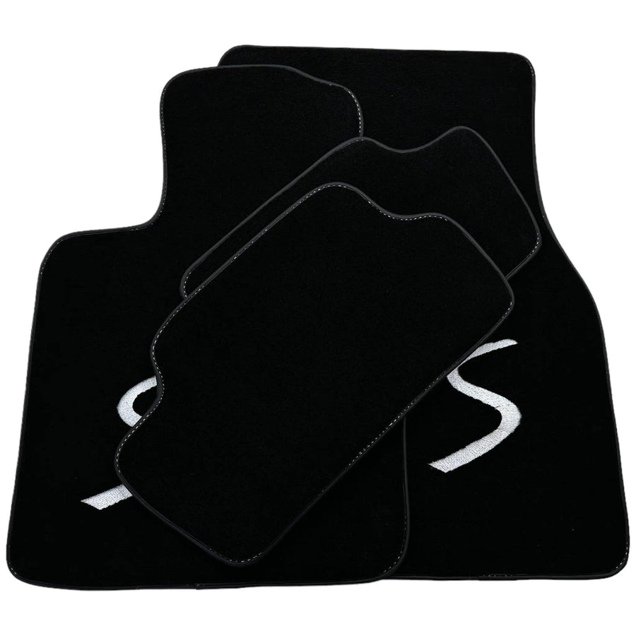 Black Floor Mats for Mini Clubman F54 (2019-2023) - AutoWin