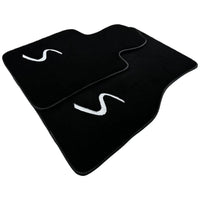 Black Floor Mats for Mini Clubman R55 (2007-2015) - AutoWin