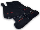 Black Leather Floor Mats For Mercedes Benz E-Class W214 Sedan (2023-2024) | ER56 Design - AutoWin
