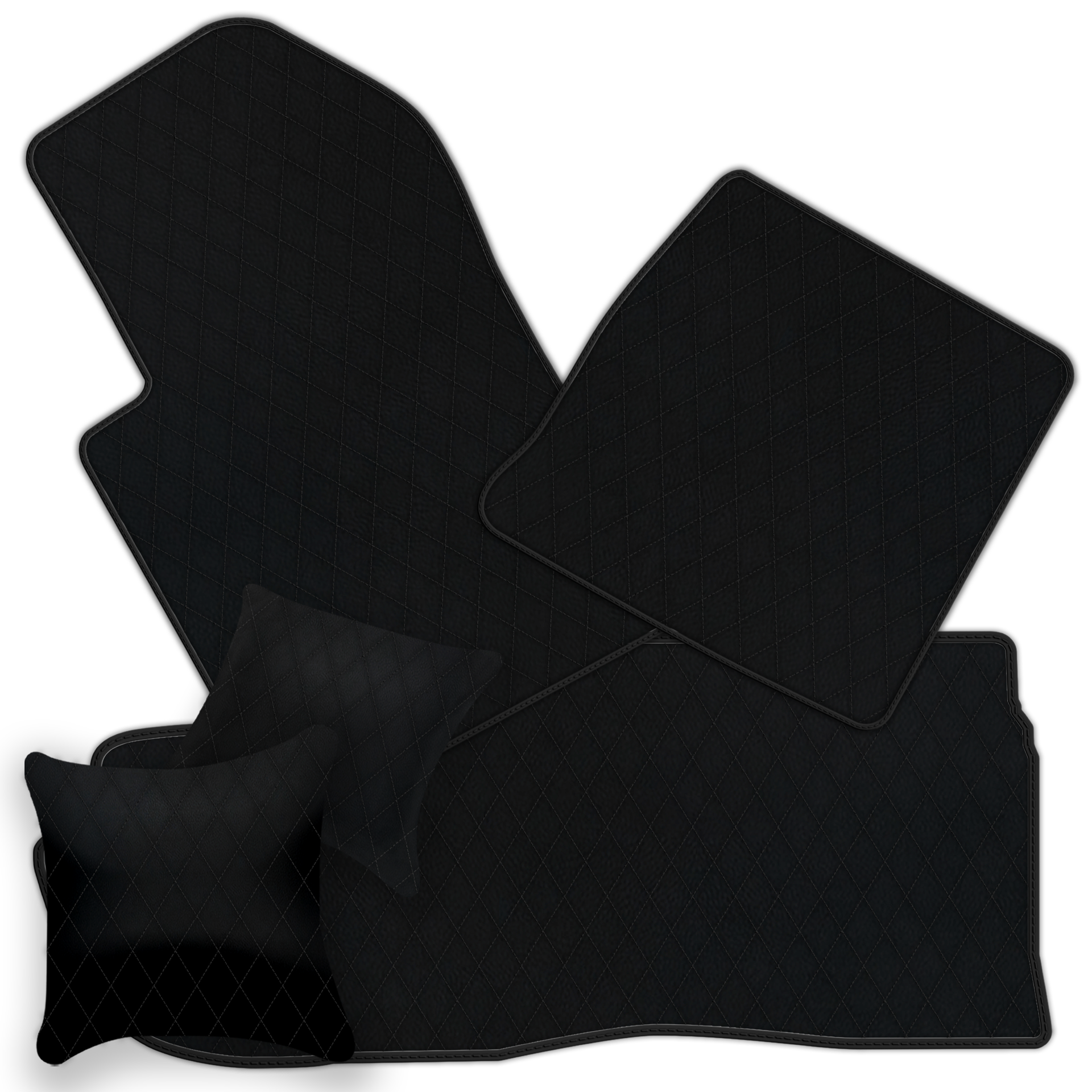 Tapis de voiture bleus pour Ferrari 599 Coupé 2006-2012 Édition Italienne - AutoWin