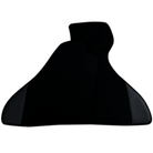 Custom Black Floor Mats for Ferrari Mondial Convertible (1983-1993) with Leather