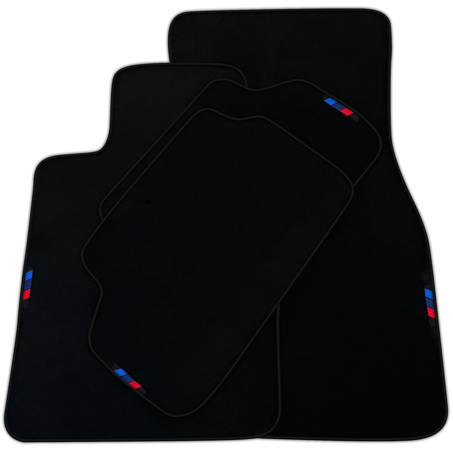 Black Mats For BMW Gran Tourer F46 (2015-2022) 7 Seats | Beige Trim | Various Trim Colors