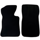 Custom Black Floor Mats for Chevrolet Corvette C2 (1963-1967) Black Trim