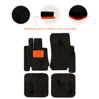 Premium Luxurious Sheepskin Floor Mats for Bentley Arnage (1998-2009)