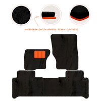Luxury Sheepskin Floor Mats for Land Rover Discovery (2017-2026)