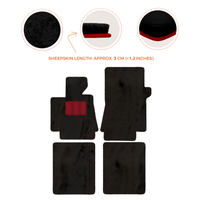 Luxurious Premium Sheepskin Floor Mats for Bentley Arnage (1998-2009)