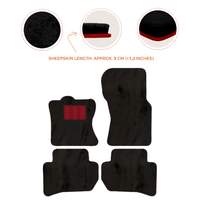 Premium Sheepskin Floor Mats for 2010-2013 Range Rover Sport