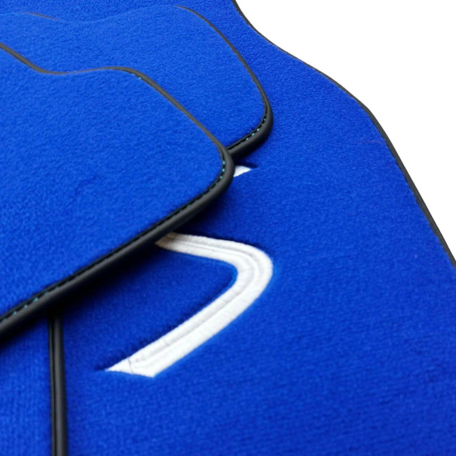 Blue Floor Mats for Mini Countryman R60 (2010-2017) - AutoWin