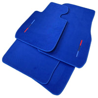 Blue Mats For BMW G60 (2023-2026) Sedan With M Package - AutoWin