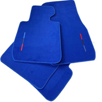 Blue Mats For BMW G60 (2023-2026) Sedan With M Package - AutoWin