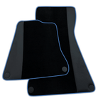 Black Floor Mats for McLaren MP4-12C (2011–2014) with Leather
