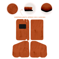 Premium Sheepskin Floor Mats for Rolls-Royce Shadow (1965-1977)