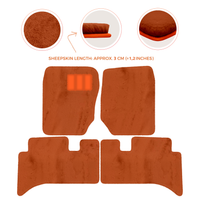 Premium Sheepskin Floor Mats for Range Rover Sport L460 (2022-2024)