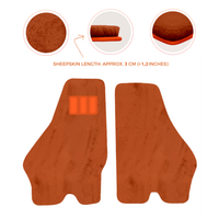 Luxury Sheepskin Floor Mats for Lamborghini Urus (2018-2026)