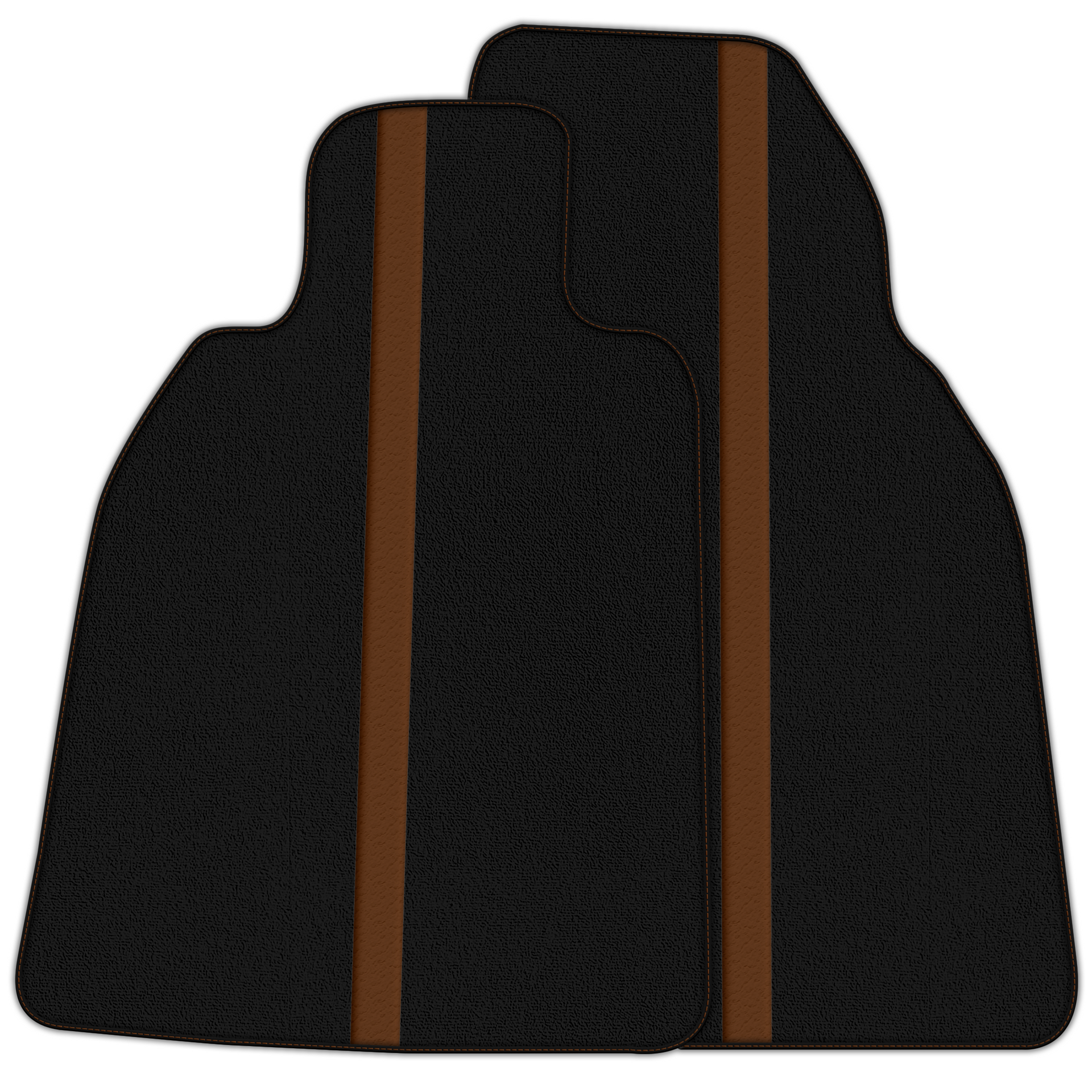 Premium Porsche 981 Cayman Floor Mats | Leather Trimmed & Stylish