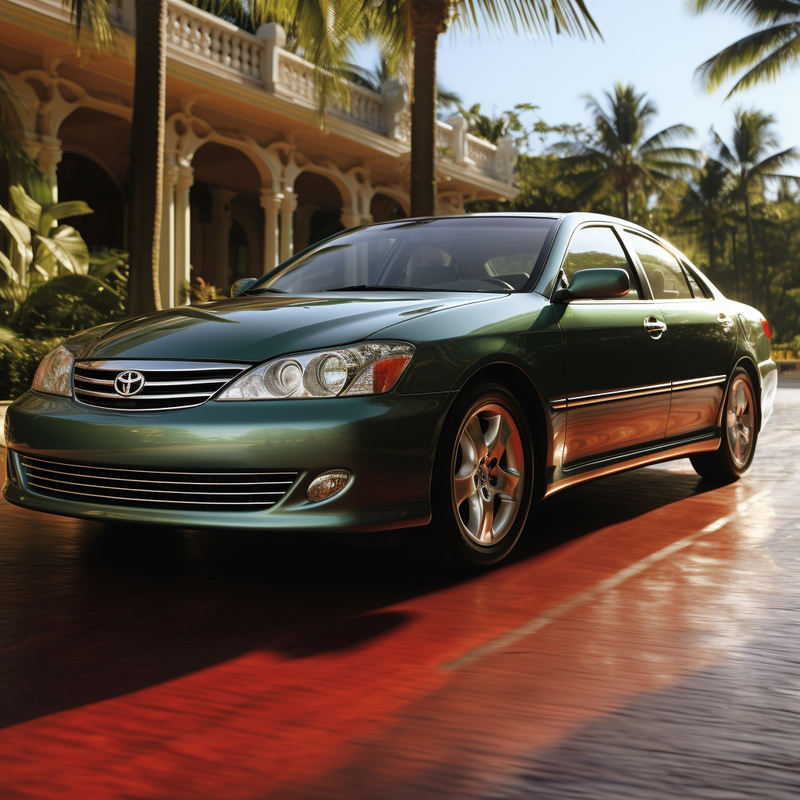 سجادات أرضية مخصصة لسيارة تويوتا كامري (2001-2006) ناقل حركة أوتوماتيكي