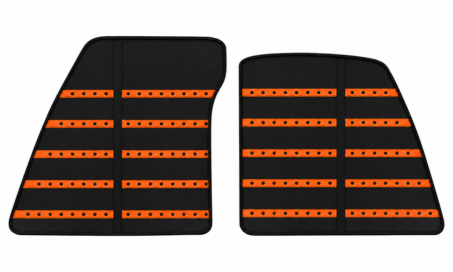 Alfombrillas de cuero negras Daytona para Ferrari 849 Testarossa (2026-2027)
