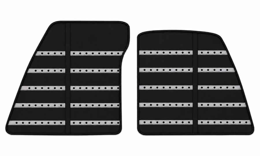 Alfombrillas de cuero negras Daytona para Ferrari 849 Testarossa (2026-2027)