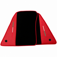 Tapis de voiture noirs pour Ferrari 849 Testarossa (2026-2027) avec cuir sur mesure