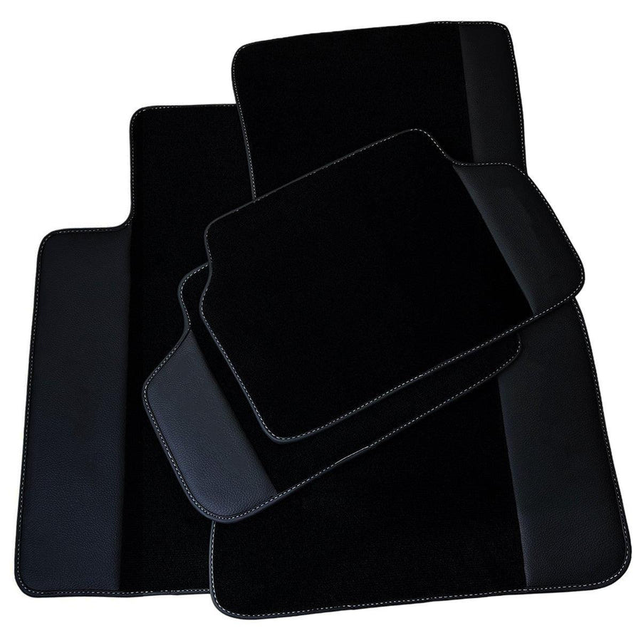 Customizable Black Mats For BMW M3 G81 Touring (2022-2026) With Leather - AutoWin