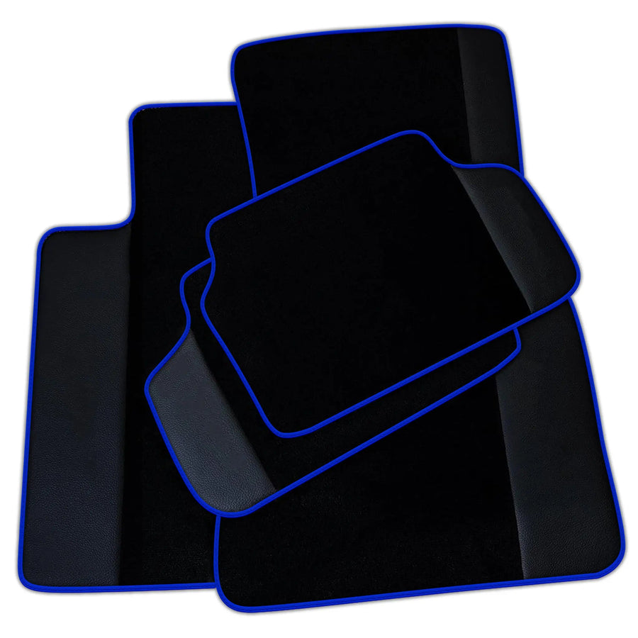 Customizable Black Mats For BMW Gran Tourer F46 (2015-2022) 5 Seats With Leather