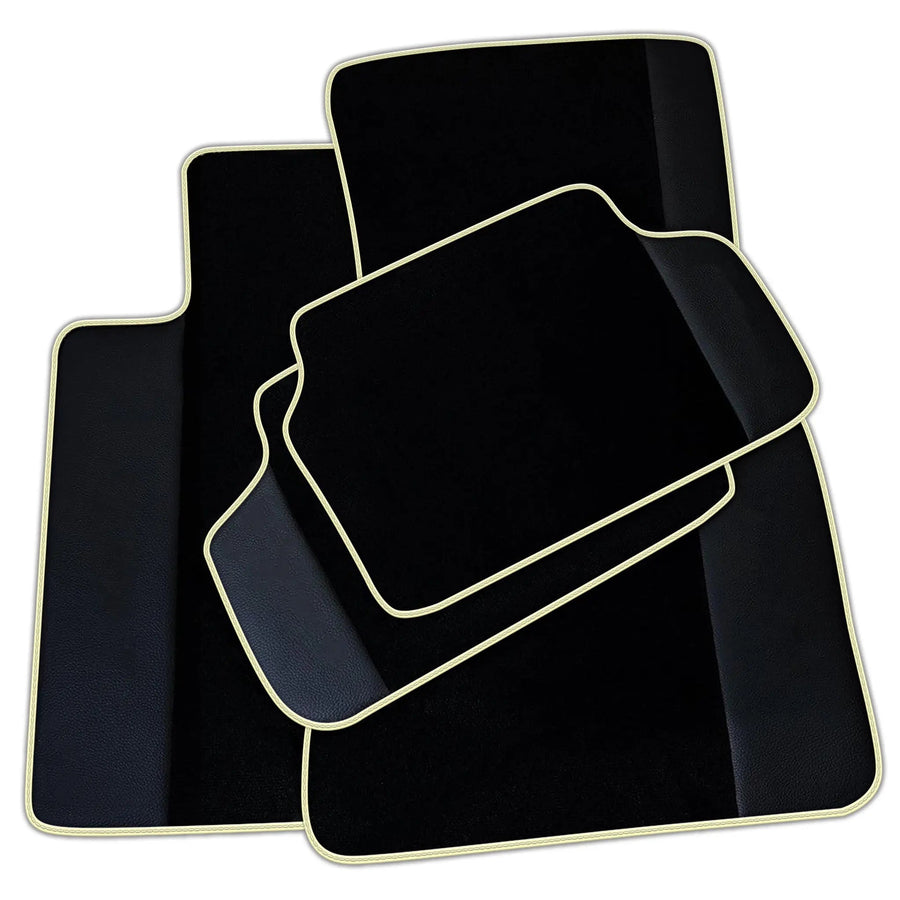 Customizable Black Mats For BMW 1 Series F70 With Leather