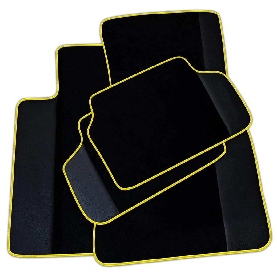 Customizable Black Mats For BMW M3 G81 Touring (2022-2026) With Leather