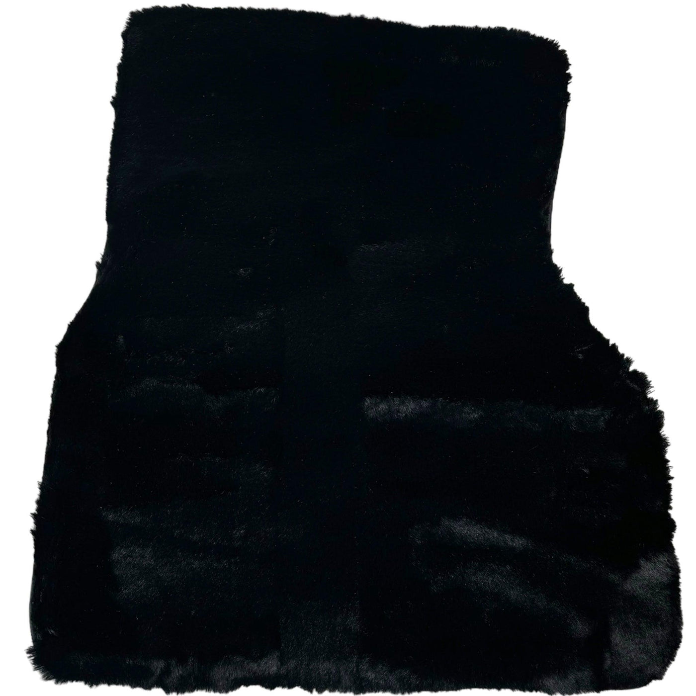 Black Sheepskin Floor Mats for BMW iX (2022-2024) - AutoWin