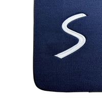 Dark Blue Floor Mats for Mini Cabrio R52 Convertible (2004-2009) - AutoWin