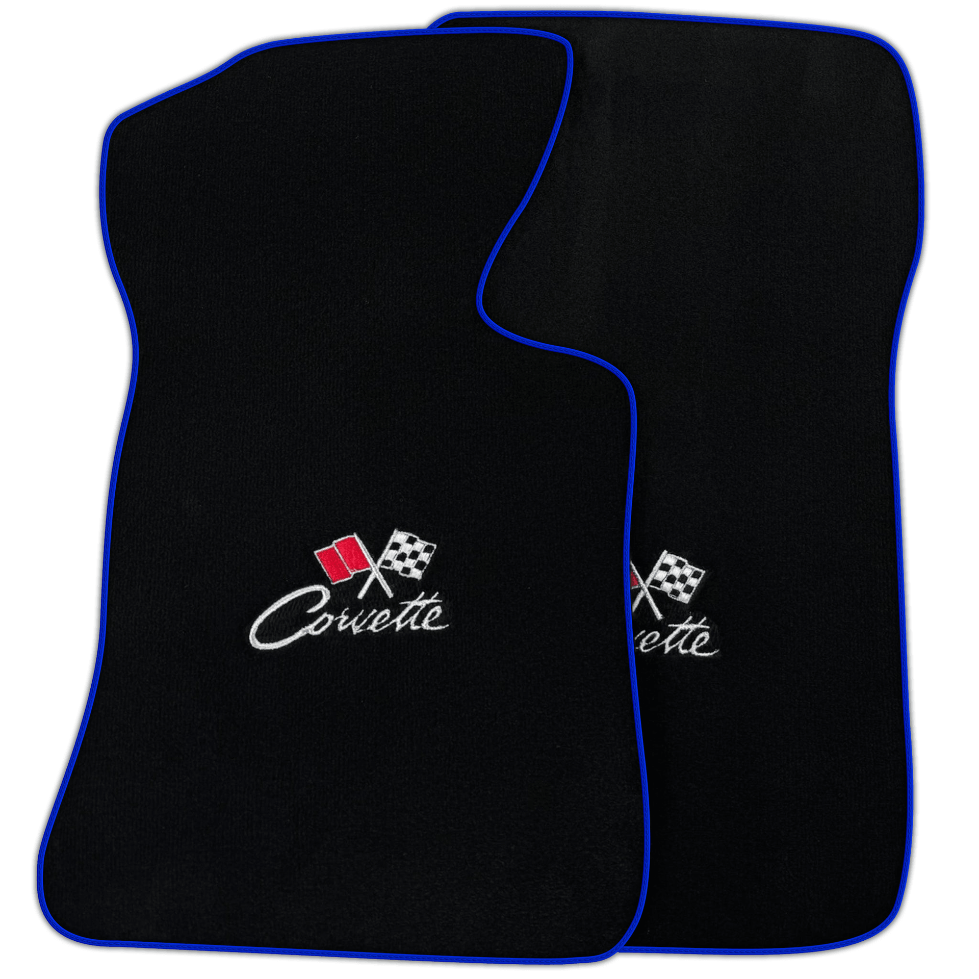 Black Floor Mats for Chevrolet Corvette C2 (1963-1967) | Various Trim Colors