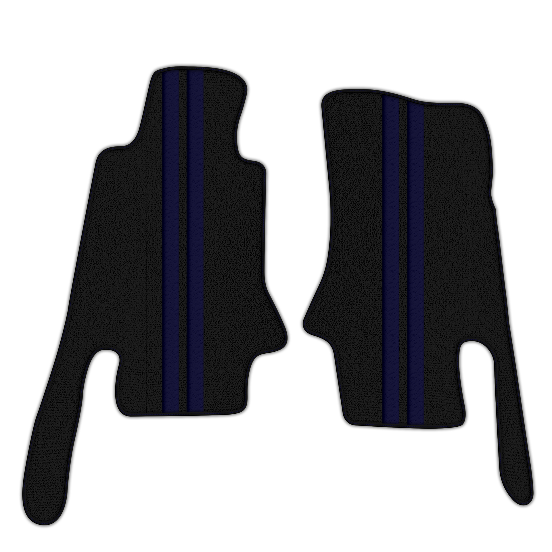 Custom Black Floor Mats for Chevrolet Corvette C4 (1984-1996)