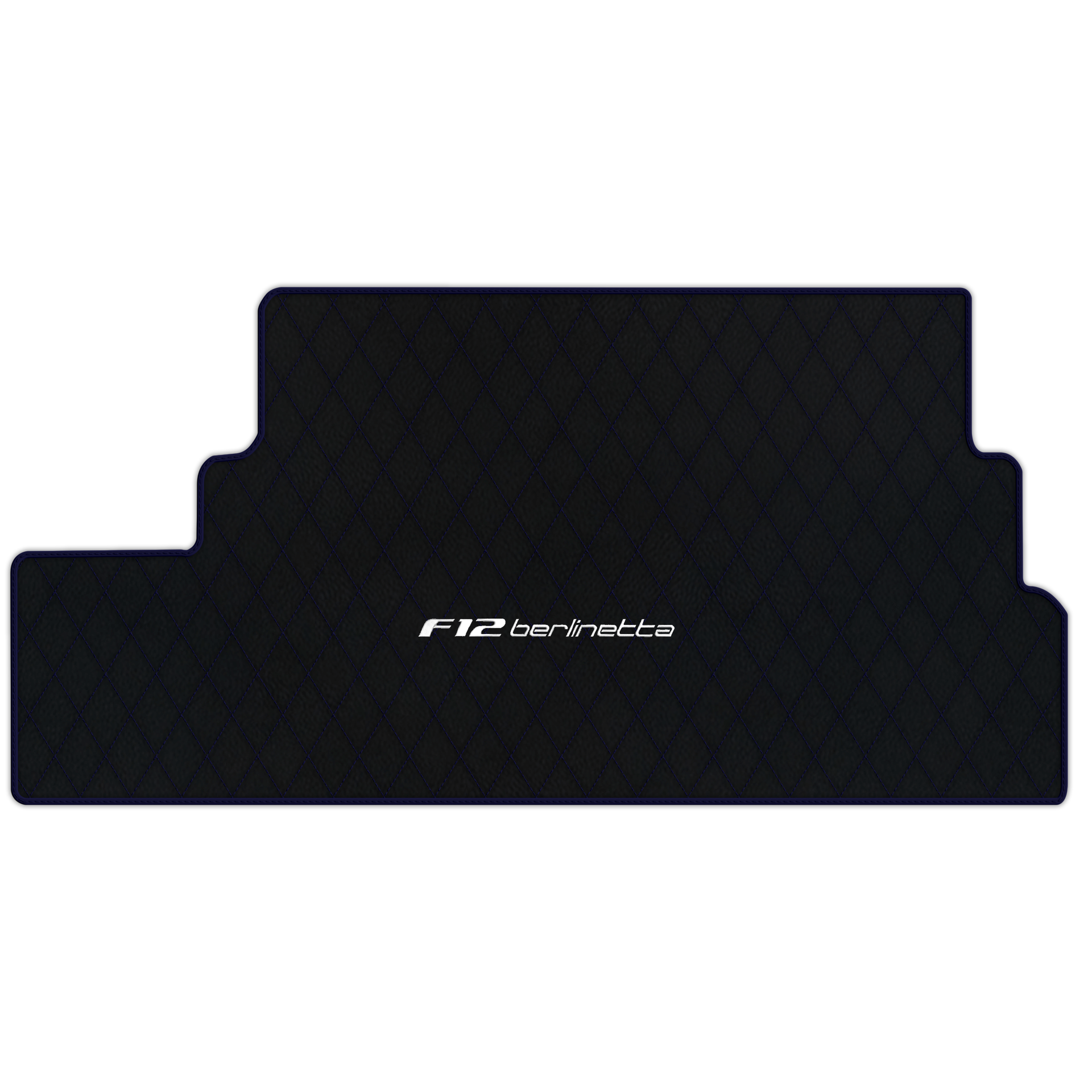 Premium Black Leather Floor Mats for Ferrari California | Full Set