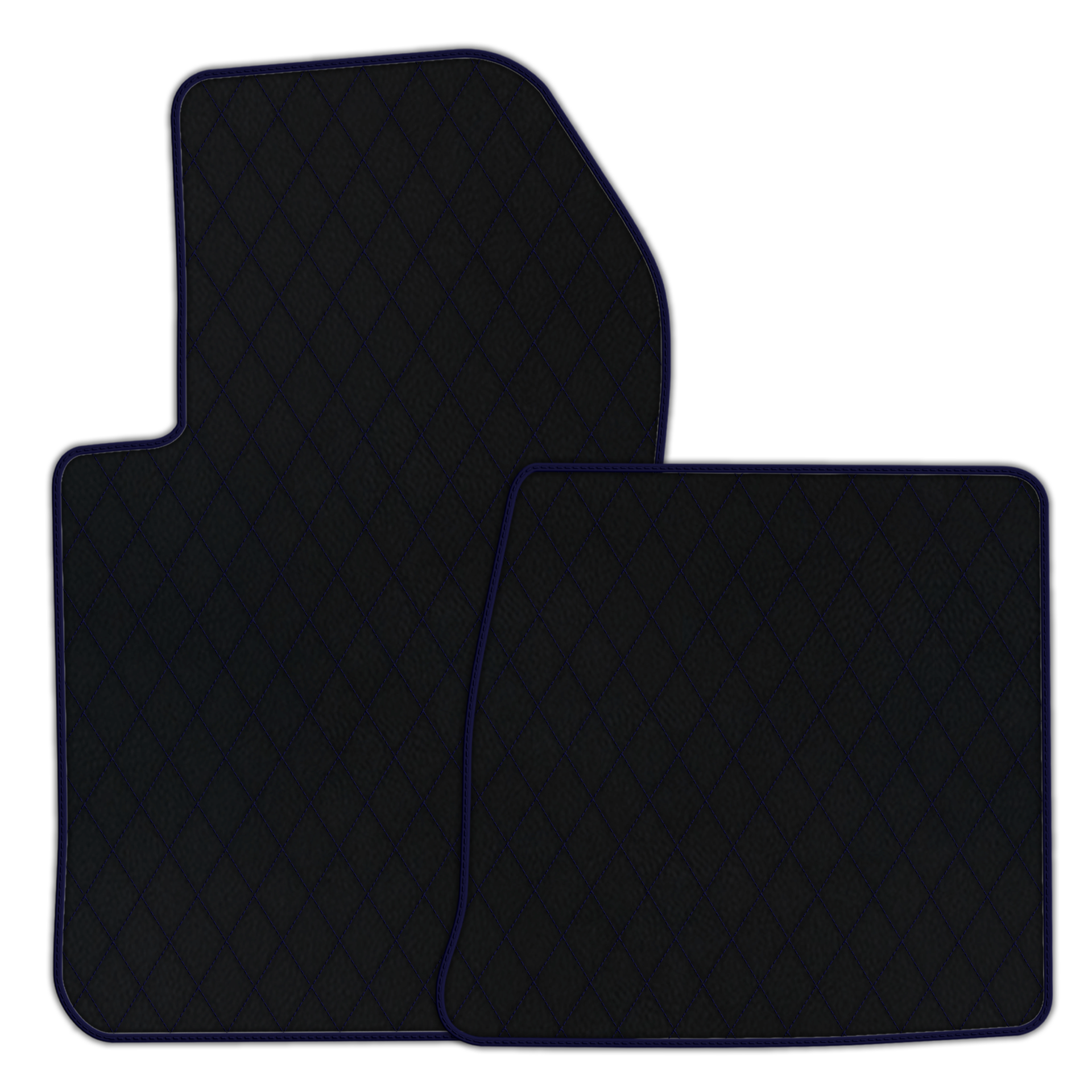 Tapis de voiture bleus pour Ferrari 599 Coupé 2006-2012 Édition Italienne - AutoWin