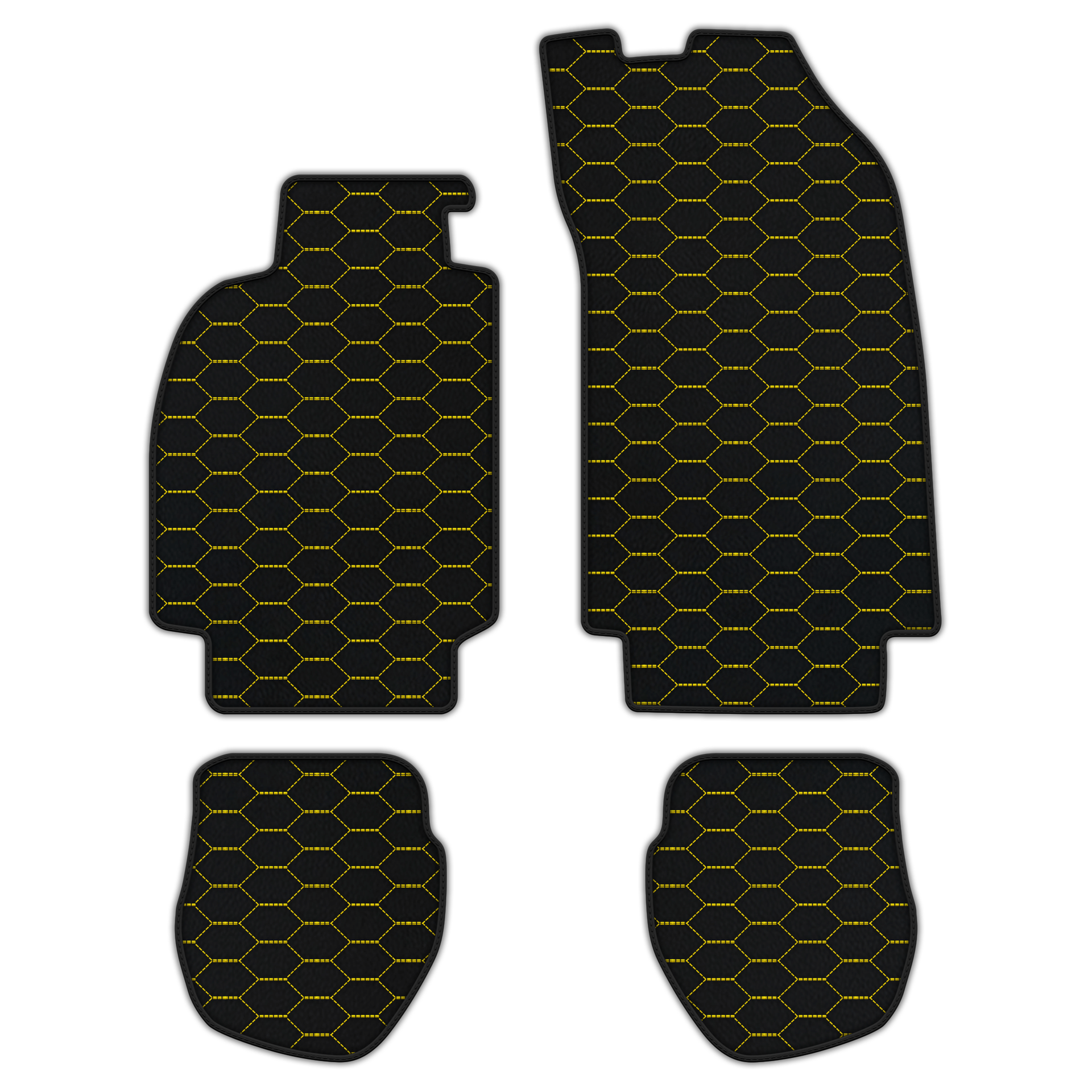 Custom Premium Leather Floor Mats for Porsche 911 SC (1978–1983)