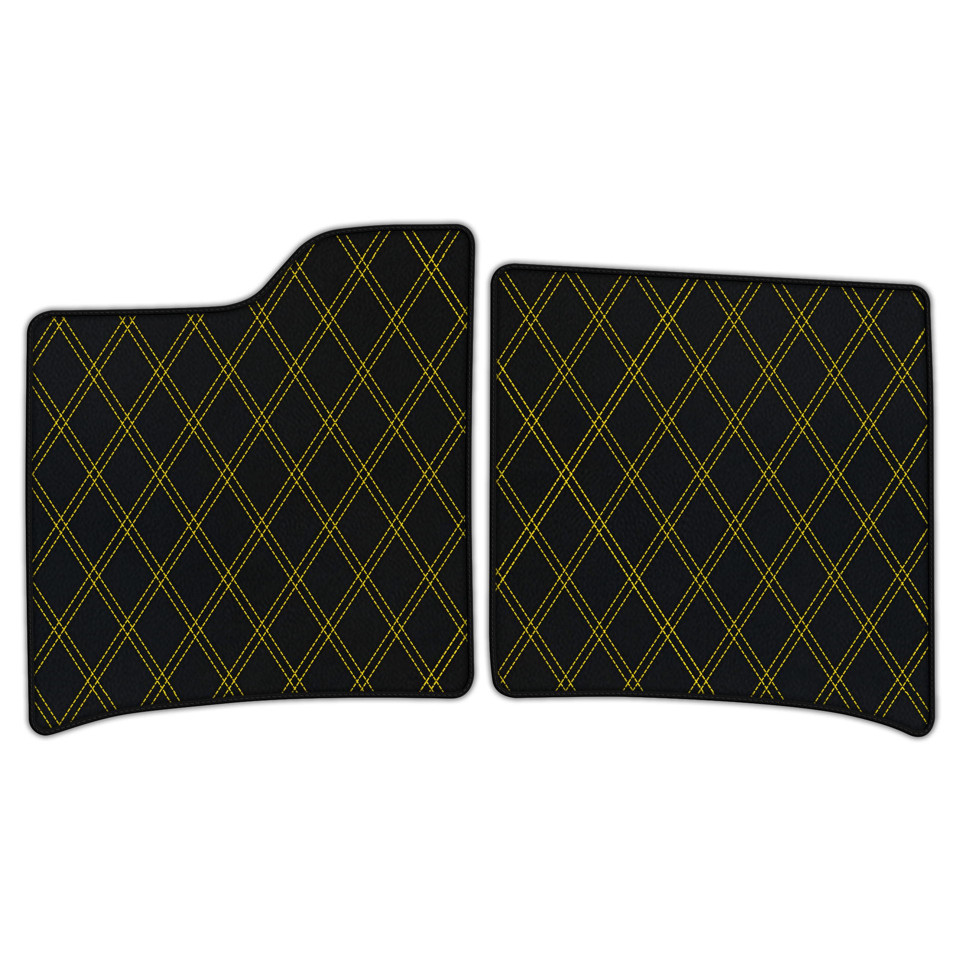 Custom Leather Floor Mats for Ferrari 12Cilindri - Divario Pattern