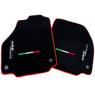 Floor Mats for Ferrari 458 Italia (2009-2015) with Red Trim - AutoWin
