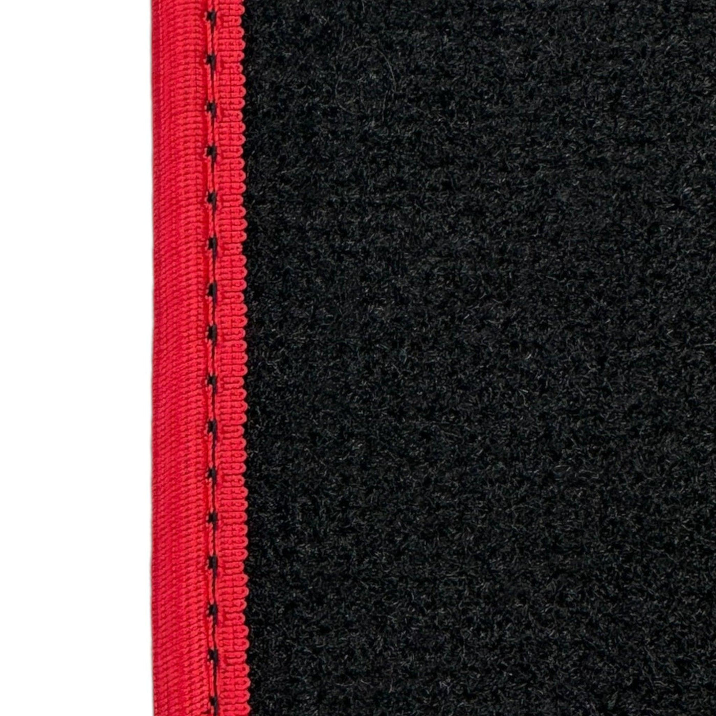 Black Floor Mats for Ferrari Purosangue Long with Red Trim | Italian Edition - AutoWin