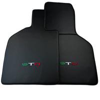 Carbon Fiber Black Floor Mats for Lamborghini Huracan STO - AutoWin