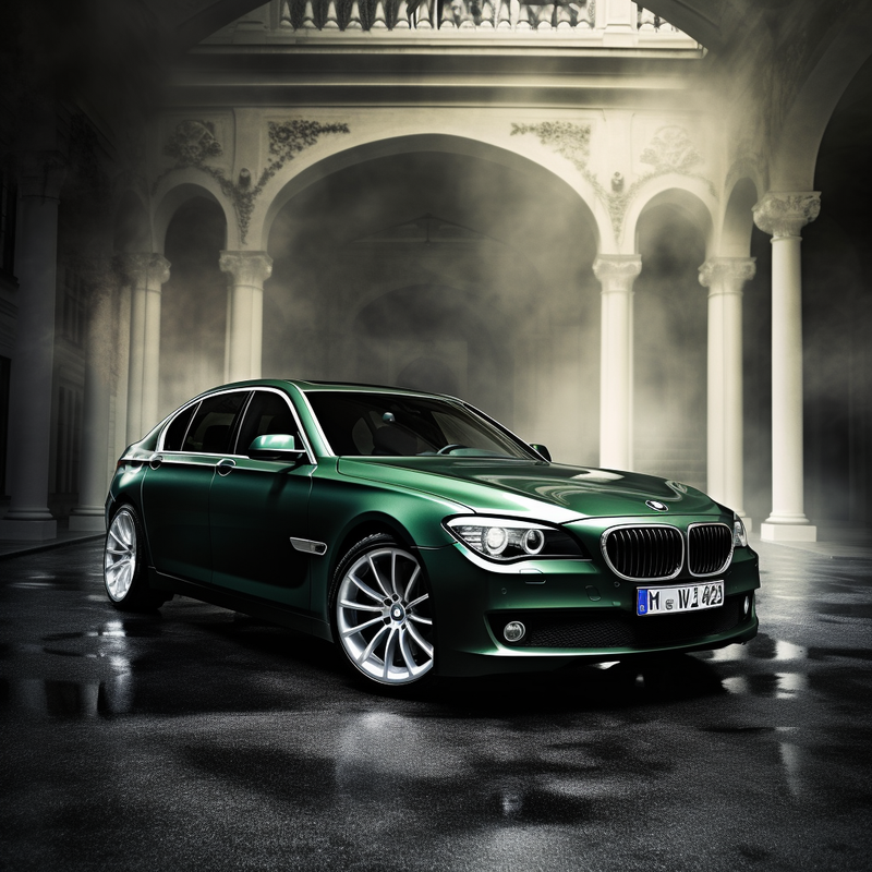 سجادات أرضية ممتازة لسيارة BMW الفئة السابعة F01 (2008-2015)