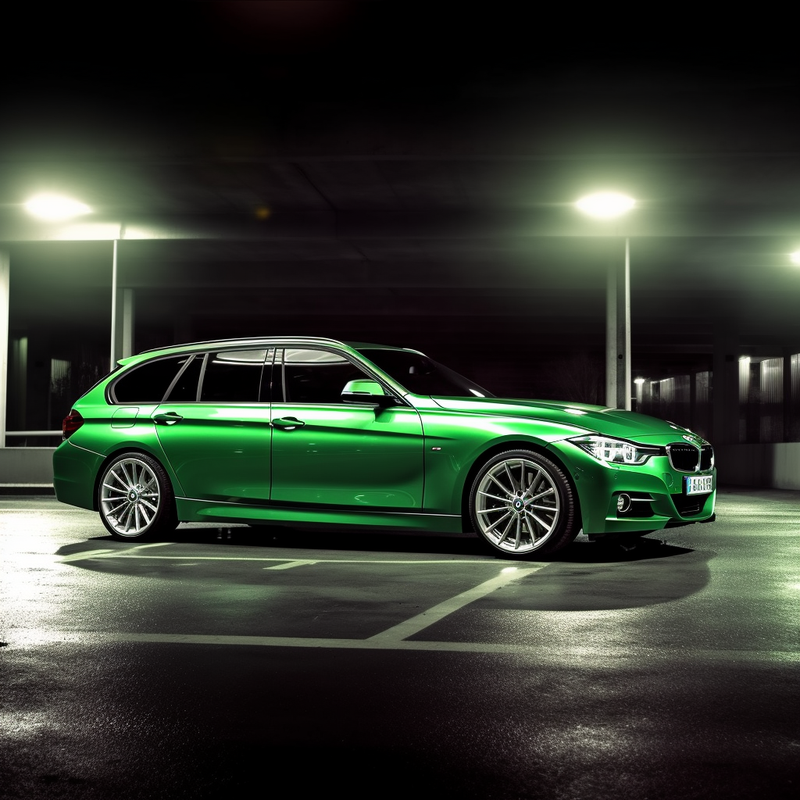 سجادات أرضية فاخرة لسيارة BMW الفئة الثالثة عربة F31 ذات 5 أبواب (2012-2019)