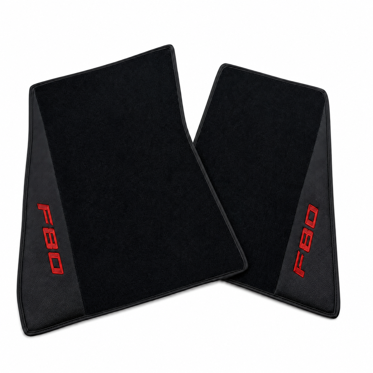 Floor Mats From Carpet With Leather for Ferrari F80 - Italy Collection